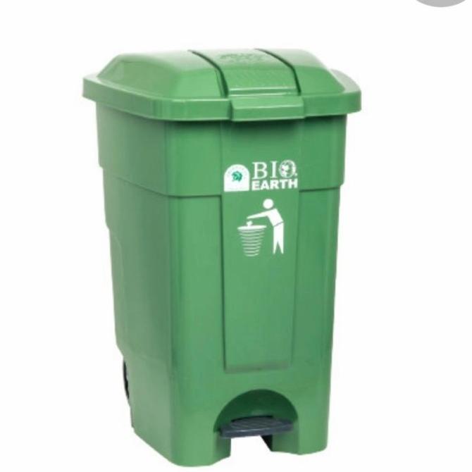 Spesial Tempat Tong Sampah Injak Dengan Roda Besar 45Liter Big Earth