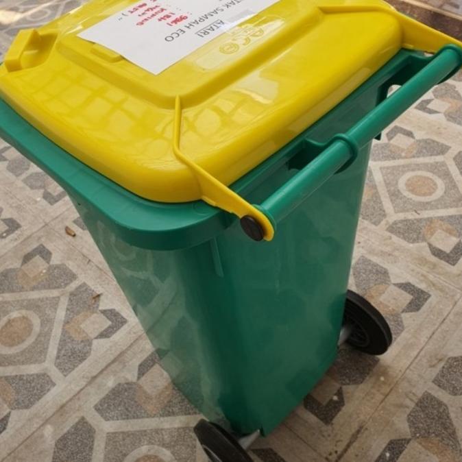 Tong Sampah Besar Roda 120 Liter Tebal/Tempat Sampah Roda 120 Liter