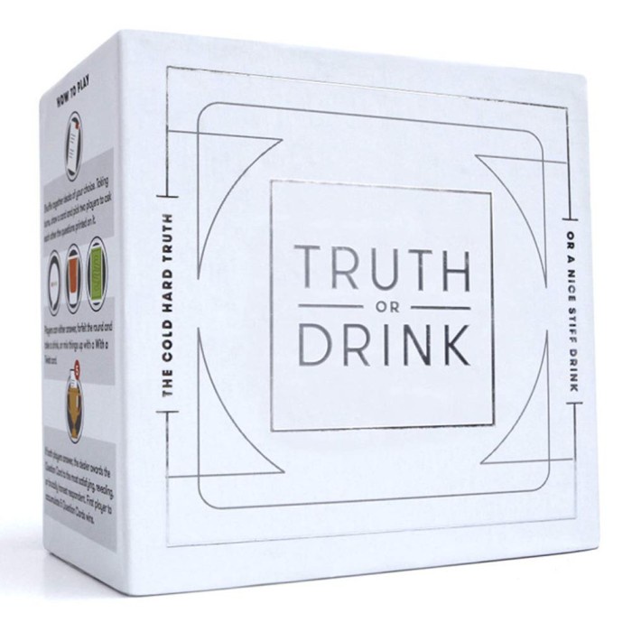 Truth Or Drink Card Game Party Card Game Couple Card Game Board Game