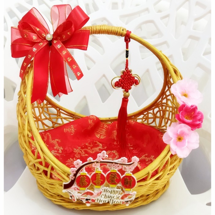

New! TermuraH yuk!! Keranjang parcel imlek / keranjang hantaran imlek / Limited