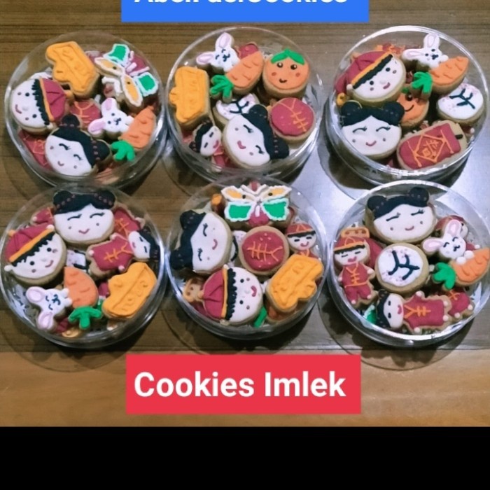 

New! TermuraH yuk!! Cookies Karakter imlek Homemade Enak dan Berkualitas Limited