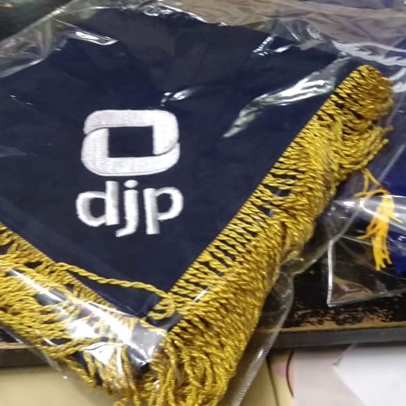 

Alas/Taplak baki logo djp (direktorat jenderal pajak)