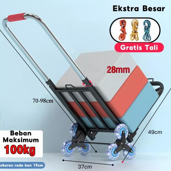 Troli Barang Lipat 100 Kg Premium Berkualitas