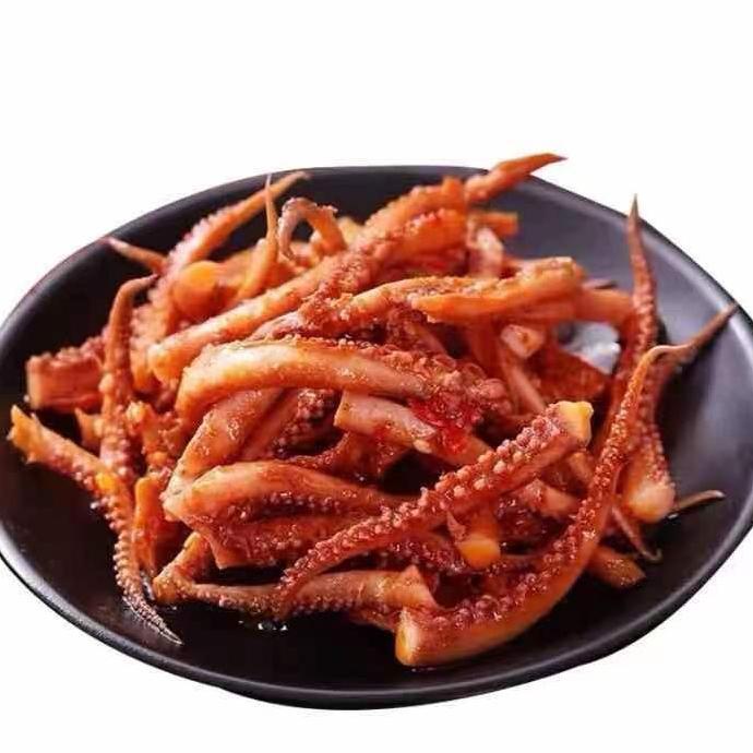 

WQ HALAL/ squid spicy snack/ siap saji khas china / cemilan sotong / khas china TERLARIS