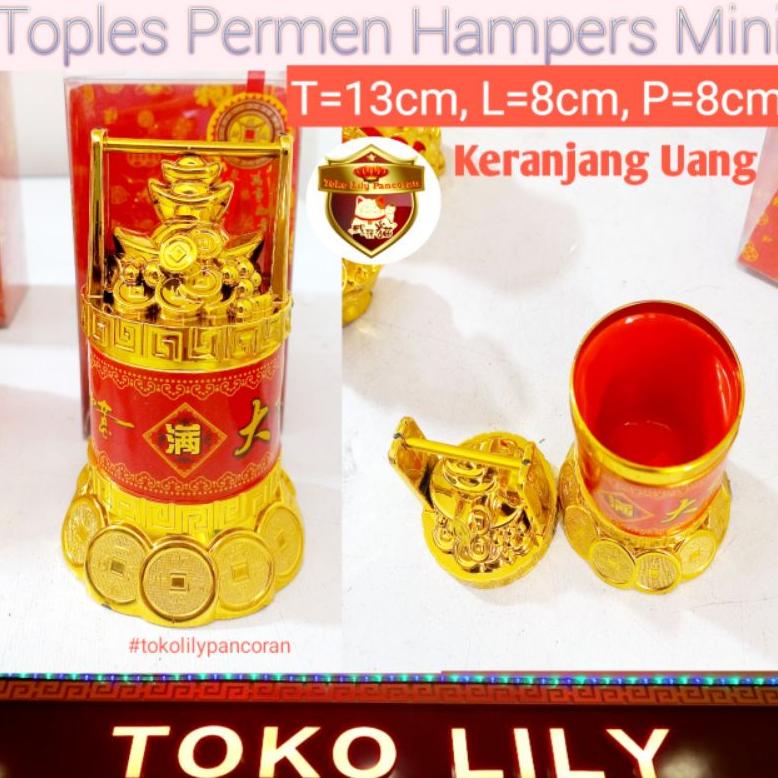 WQ Toples Permen Mini Imlek / Toples Permen Hampers Mini TERLARIS