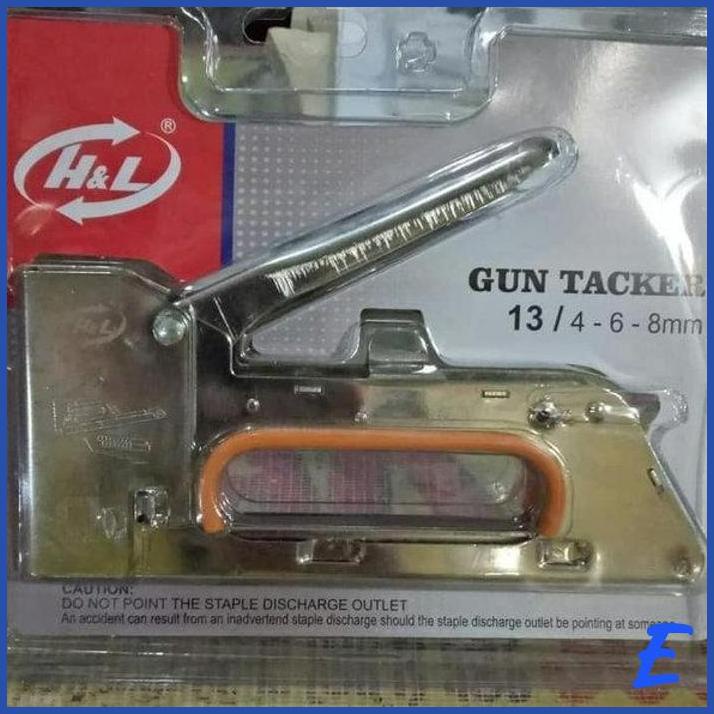 

| WR | H&L GUN TACKER - STAPLES - STEPLES - STAPLE - STAPLER TEMBAK 4-6-8 MM