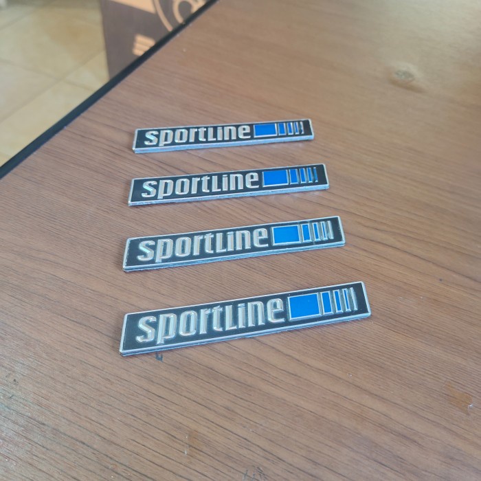 {Second} emblem sportline mercy mercedes benz W124 Murah