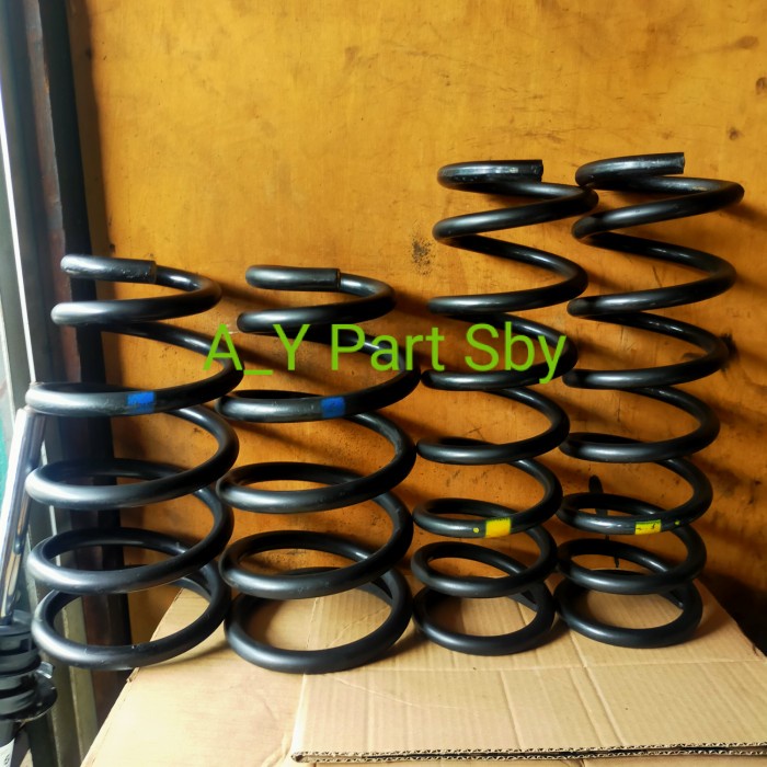 {Second} Per Spiral Coil Spring Toyota Innova Fullset Depan Belakang 4pc Ori - Depan Belakang Murah