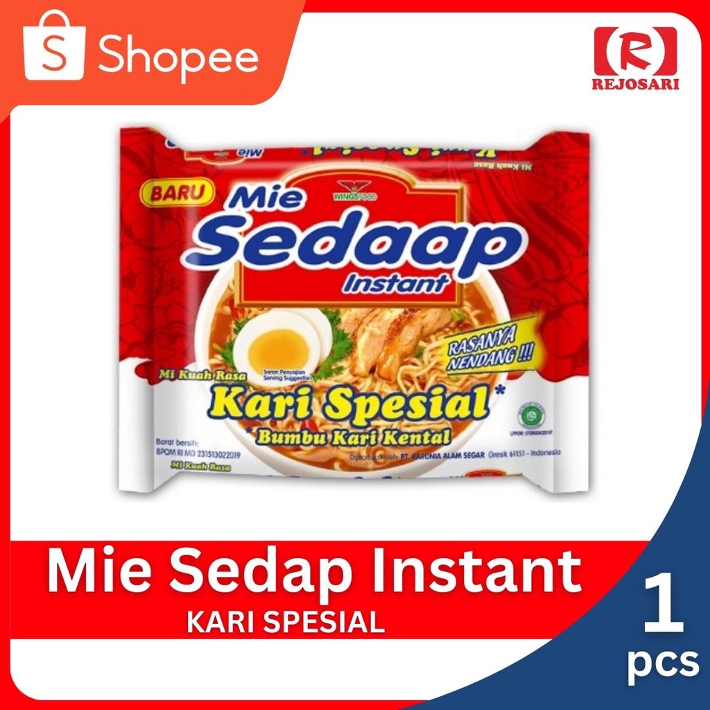 

Mie Instan Kuah Sedaap Rasa Kari Spesial