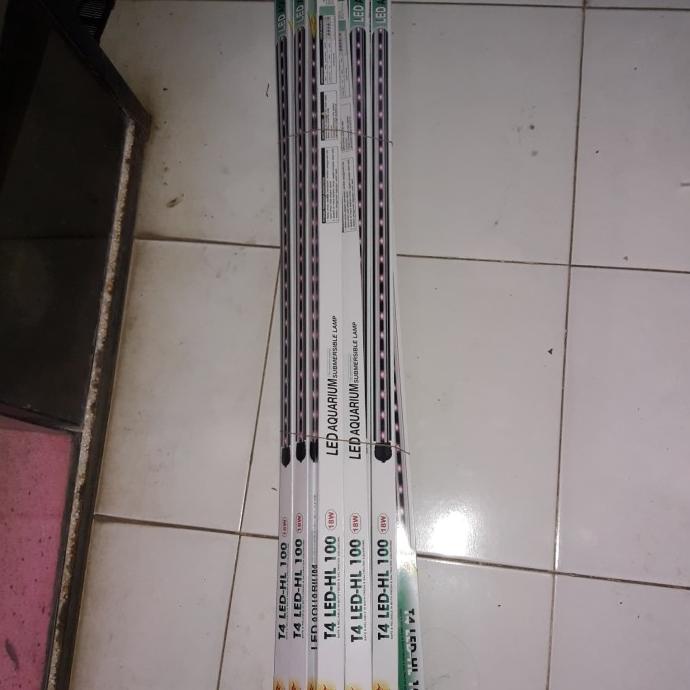 Lampu Led Celup Aquarium 100cm ( Merah/Putih )