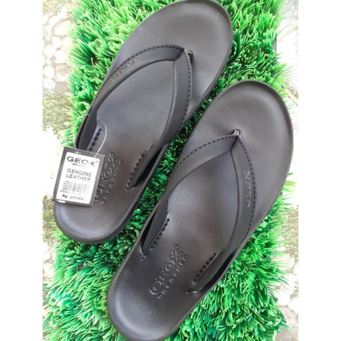 Original Sandal Kulit Jepit Geox Breathes Pria Wanita Terkinian Dan