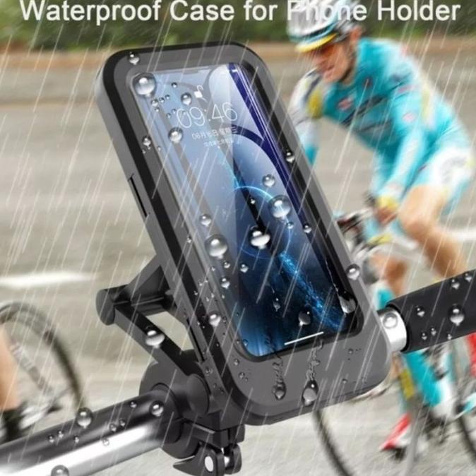 Holder Hp Motor Spion STANG Waterproof Universal Phone Bracket
