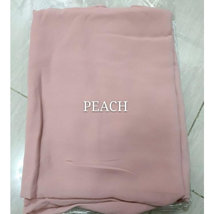 KHIMAR RANIA/KHIMAR CERUTY PREMIUM/HIJAB 2 LAYER JUMBO ORI JNS HIJAB