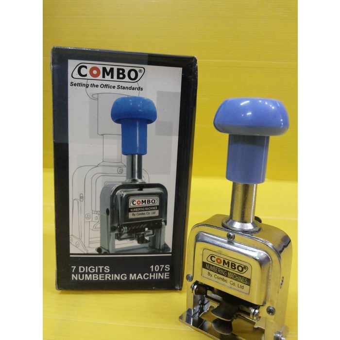 

Stempel Nomor Otomatis Combo 7 Digit Type 107S