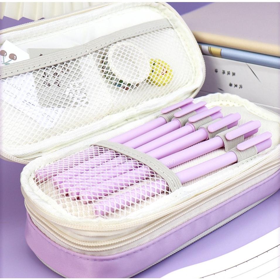 

Txs01 Cil Case Kotak Tempat Sil Luy Day Water Resistant Macaron Color Tkm