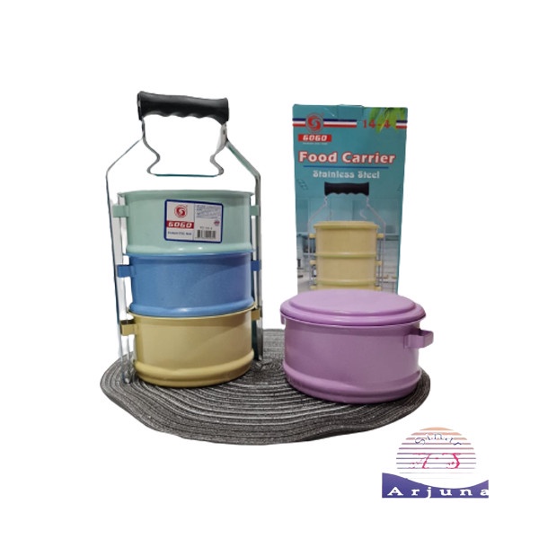 :::::::] GOGO Rantang Enamel RAINBOW SUSUN 3/ SUSUN 4/ RANTANG RAINBOW