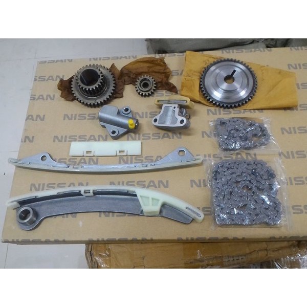 Livina 1.8 Xtrail T31 2.0 Timing Guide Chain Set Tensioner Gear Nissan