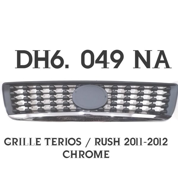 Gril Grill Grille Depan Bumper Bemper Daihatsu Terios Toyota Rush 2011 2012 Chrome New