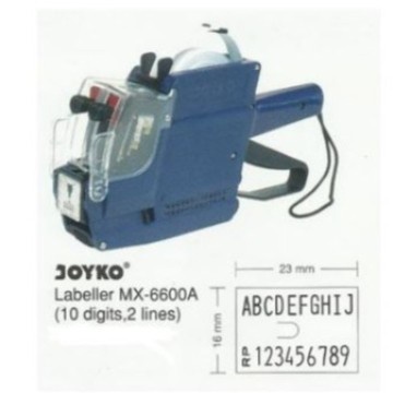 

Mesin Tembak Alat Label Harga Joyko MX - 6600A Price Labeller Exp Date