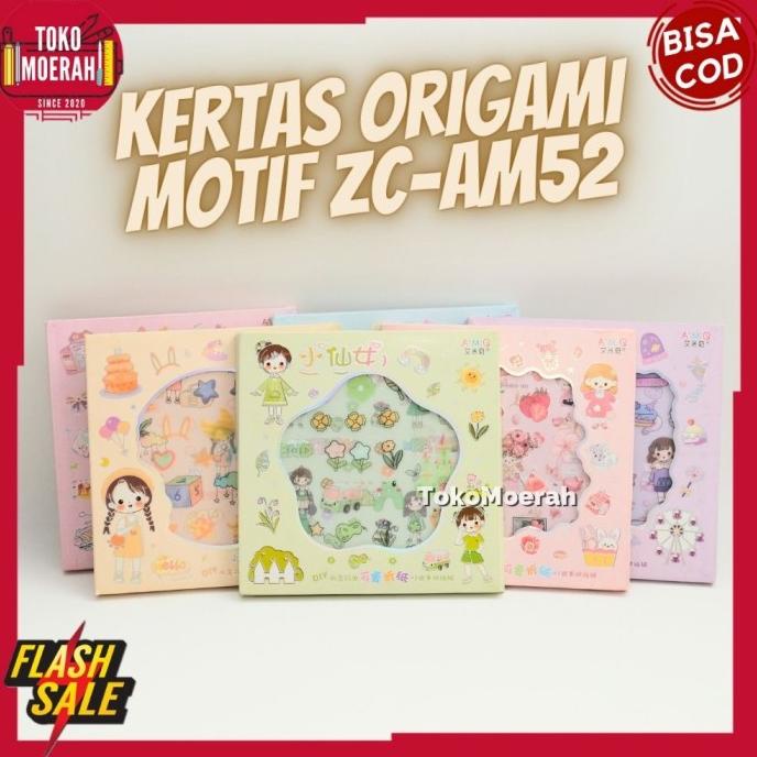 

Kertas Origami Motif Kartun Zc-Am52 Kertas Lipat Melipat Murah Lucu