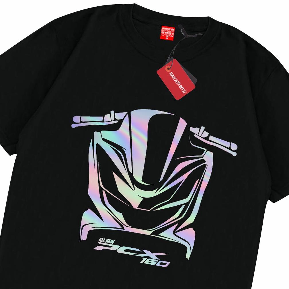 Terlaris Sakazuki Kaos Baju Motor Honda All New Pcx 160 Siluet Kaos Otomotif Promo
