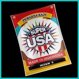 

Wantex Super USA HITAM SURGA Pewarna Jeans Pakaian Tie Dye Baju Wanter