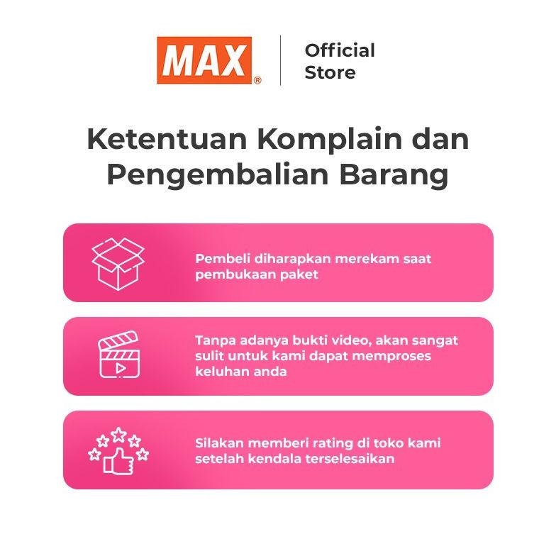 

Terpercaya Mesin Stapler/Mesin Staples Hd-10 Max ( 1Pcs )