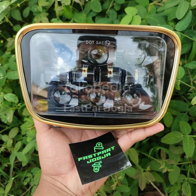 #@#@#@#@] Lampu daymaker Oval Rx king ring Emas SE Gold