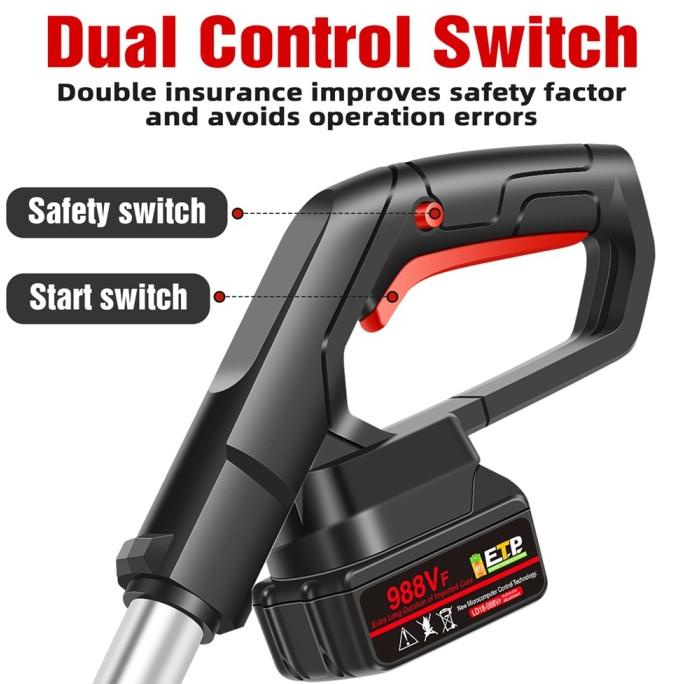 Mesin Pemotong Rumput Listrik Portabel 90 Rotary alat potong rumput