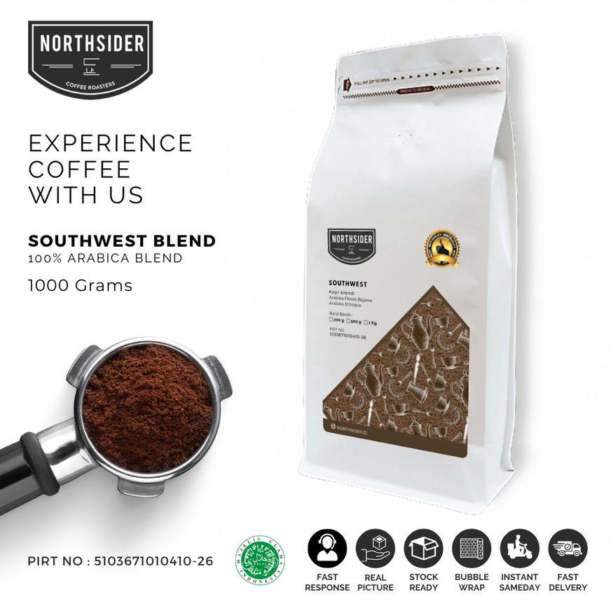 

Northsider Kopi arabika Southwest Blend Espresso Cold brew 1Kg