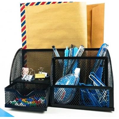 

Desk Set / Pen Holder / Tempat Alat Tulis Jaring Jala Joyko DS-22