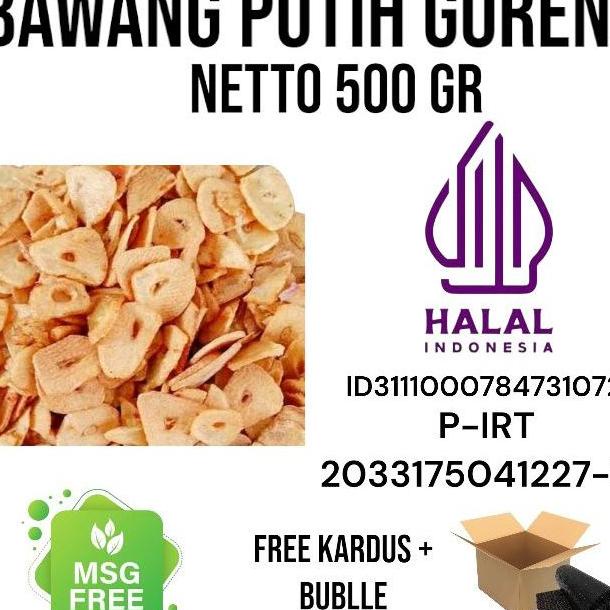 

Bawang Putih Goreng 500 Gr Renyah