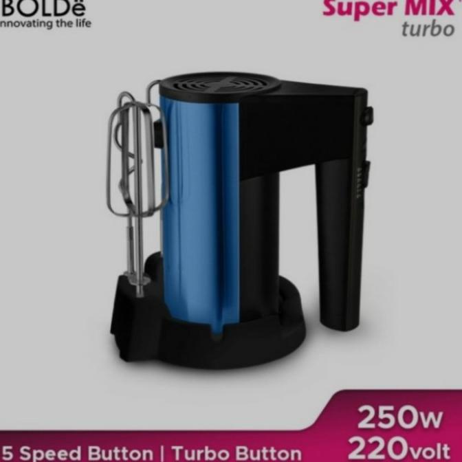 

BOLDe Super Mix Turbo Hand Mixer Pengocok Pengaduk Kue Telur Adonan