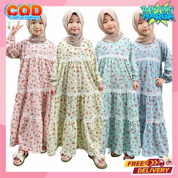 Gamia Ansk Modis Simple Nyaman Digunakan Perempuan Kekinian Jalan Gaul Viral Gsmis Mengaji Maxi Baju