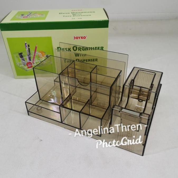 

desk organizer mika set lengkap - tempat pensil pulpen kantor