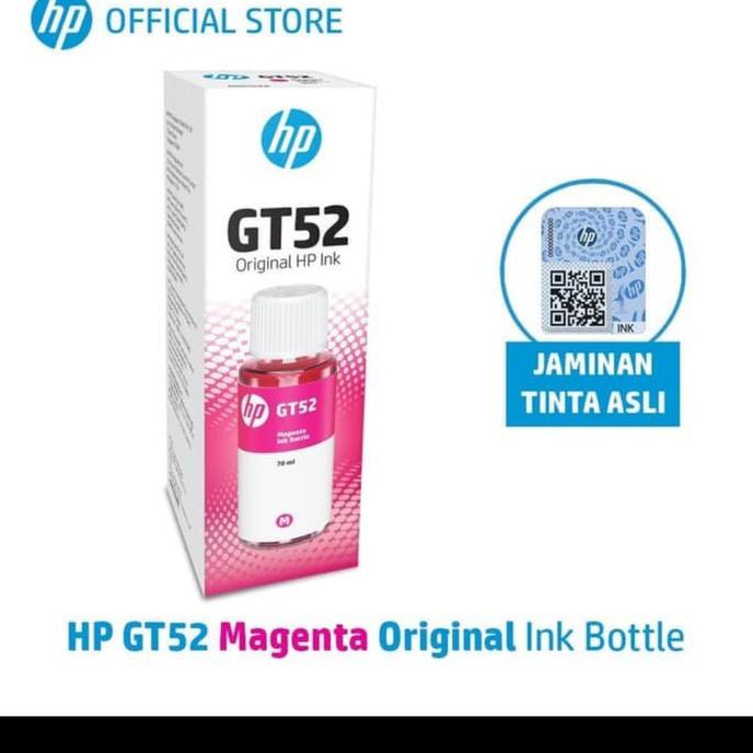 

Tinta hp GT51 GT52 for Printer hp Desk Jet GT5810 GT 5820 1,SET