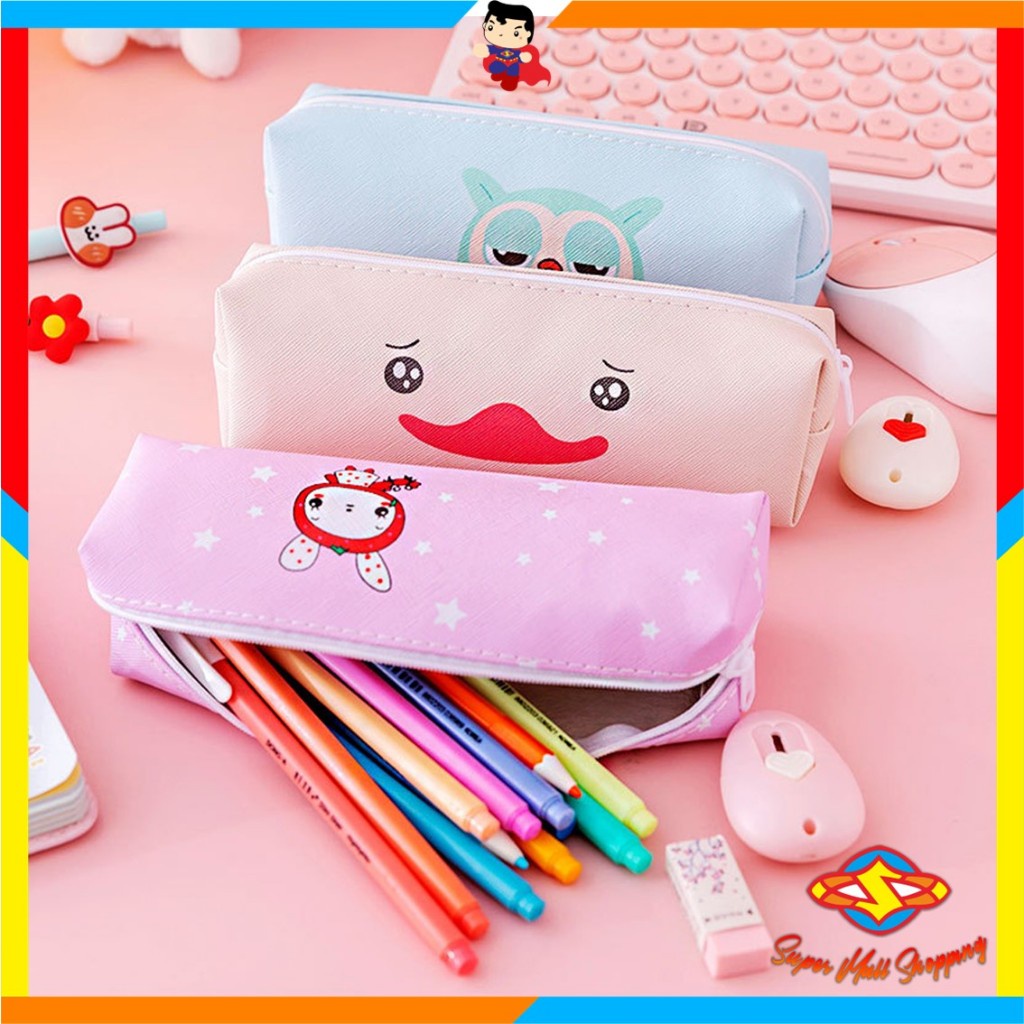 

SMS Tempat Pensil Pulpen Karakter Hewan Lucu Kotak Pensil Serbaguna Motif Animal Dompet pouch make up kosmetik wanita