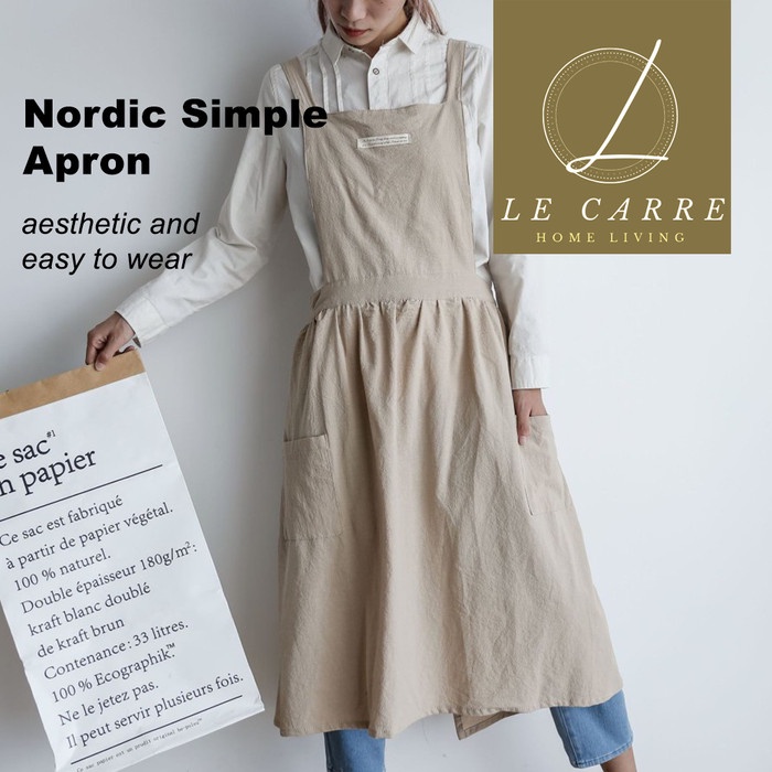 Nordic Simple Apron / Apron / Celemek