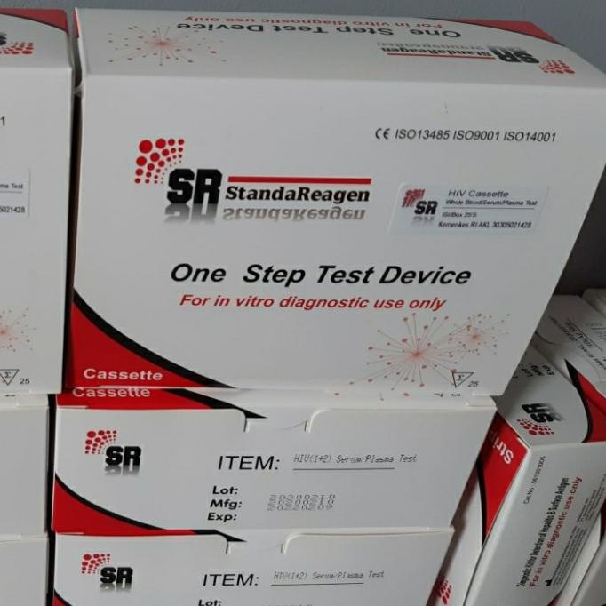 Rapid Test Hiv Standareagen Isi 25 Test