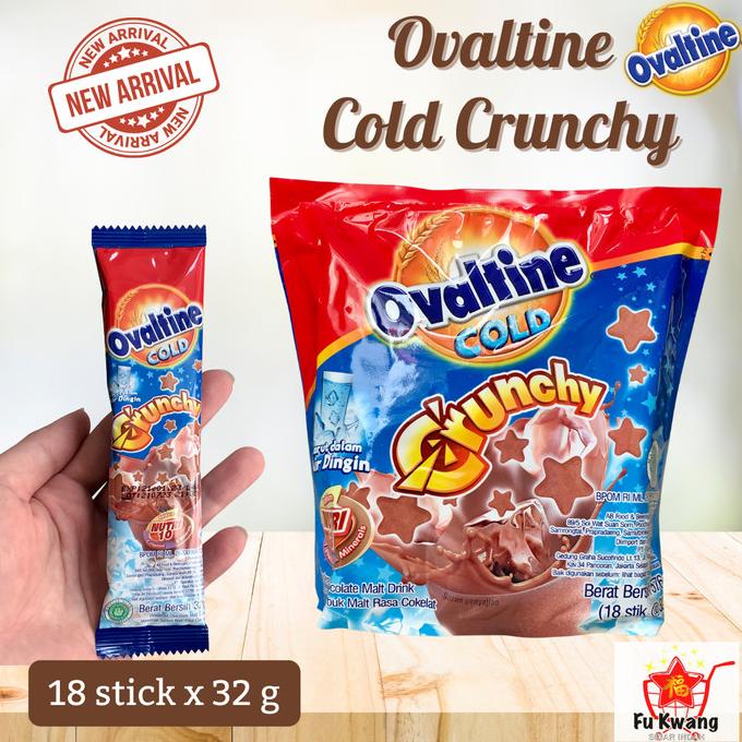 

hanya disini] Ovaltine Cold Crunchy / Chocolate Malt / Minuman Coklat 18 stick