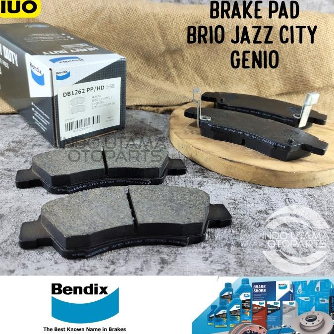 Brake Pad Bendix Brio Jazz City Genio Kampas Rem Bendix Db1262