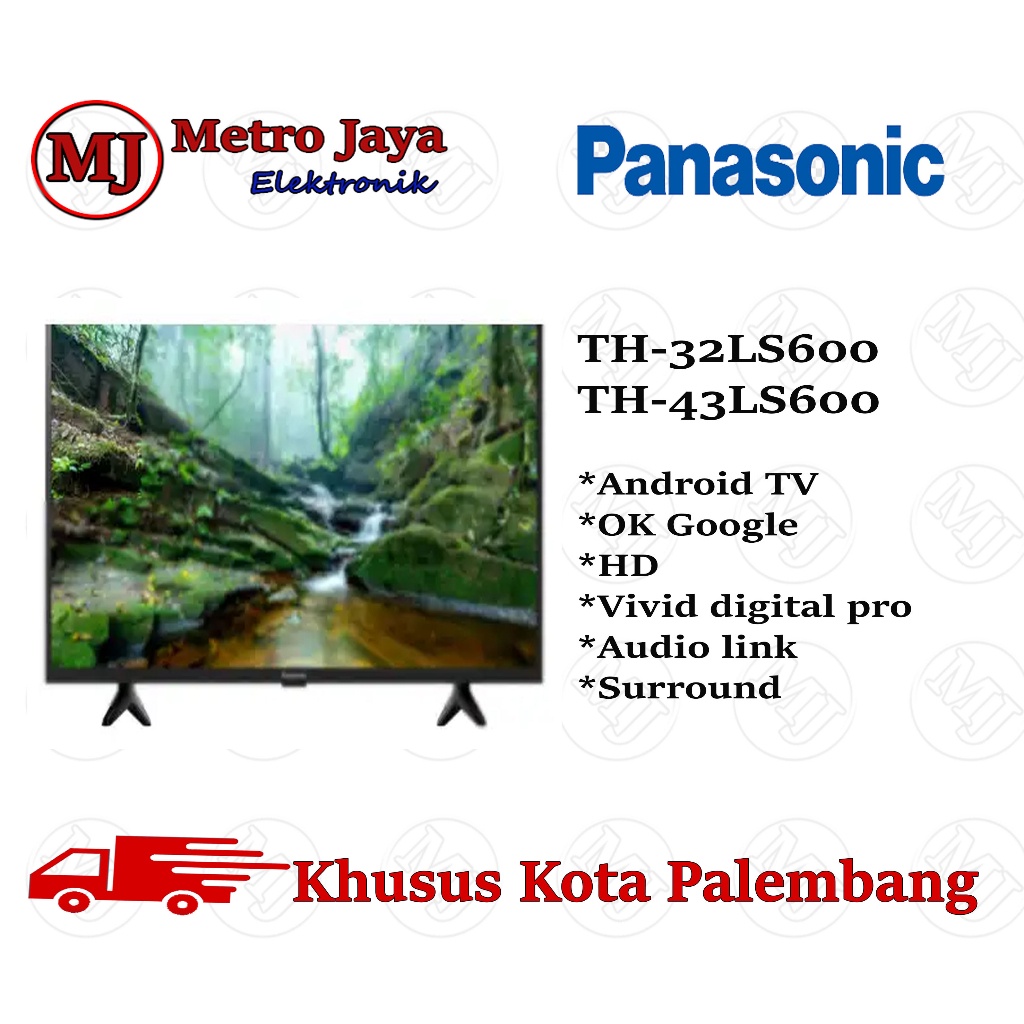 TV Panasonic Android 43 inch TH43LS600G FHD Smart Android TV 43 Inch