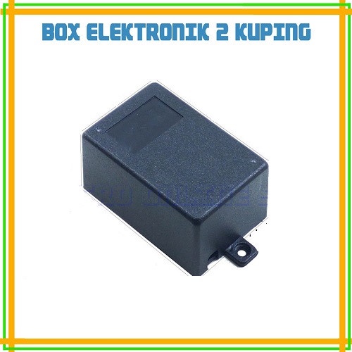 {Kotak} Box Plastik / Kotak Plastik Hitam 4,5 X 3 X 2,5 Cm Box Casing Driver [Organizer]