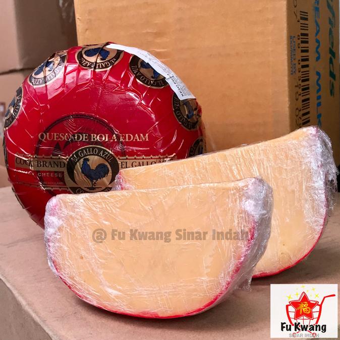 

><><><] Keju Bola Edam Ayam Emas Holland repack 200 gram