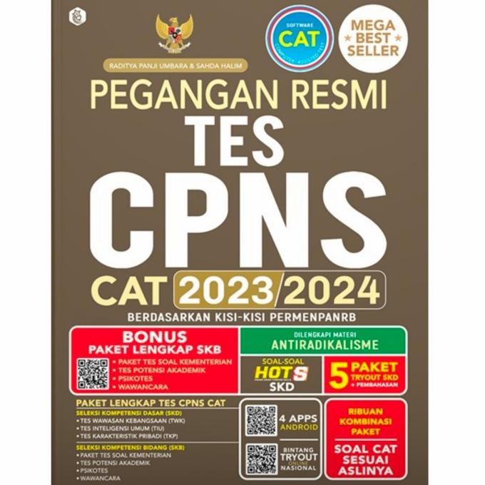 Buku Pegangan Resmi Tes CPNS 2023/2024 - Raditya Panji Umbara