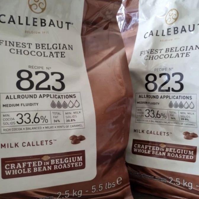 

Cokelat Callebaut 823 Lk Callets 33.6%, 2.5Kg