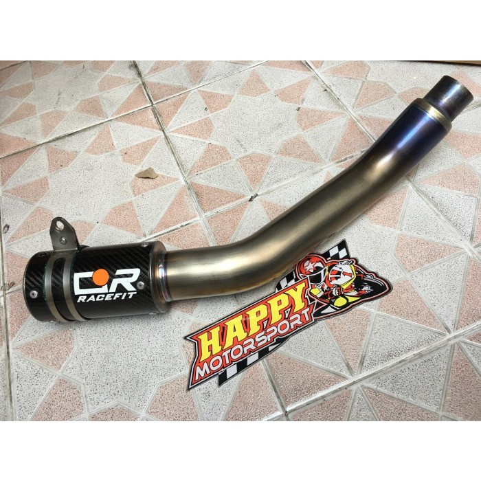 {Second} Knalpot Slip on Racefit Carbon titanium CRT ori UK Kawasaki Z800 ex dp Limited