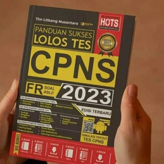 BUKU CPNS 2023 - PANDUAN SUKSES LOLOS TES CPNS 2023 FR SOAL ASLI EDISI