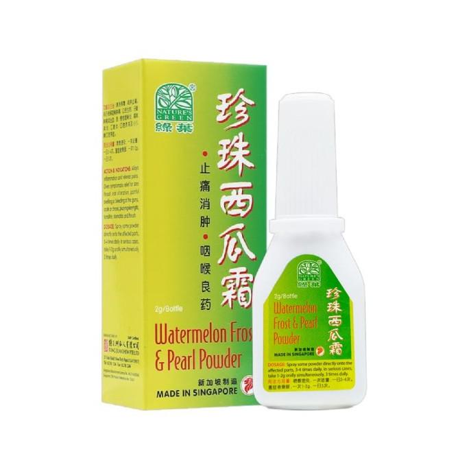 

Singapore Watermelon Frost & Pearl Powder 2Gr / Permen Lozenges Sugar