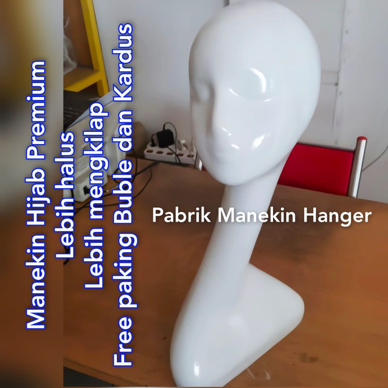 Manekin kepala / Patung kepala / patung hijab / manekin hijab / display hijab / Manekin kerudung / p